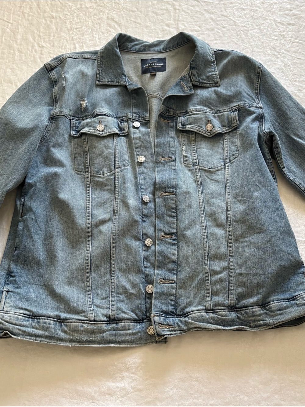 Lucky Brand Light Blue Denim Men’s Jacket